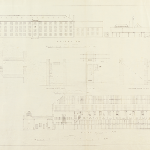 Cover image for Plan - Tasman Peninsula - Penitentiary, Port Arthur - plan elevation and sections (n.d.)