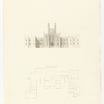 Cover image for Plan-Government House,Hobart,Domain-one floor. Architect, J.Blackburn or PWD.