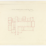 Cover image for Plan-Government House,Hobart,Domain-ground floor. Architect, J.Blackburn.