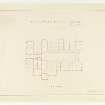 Cover image for Plan-Government House, Hobart,Domain-first floor.Architect, J.Blackburn