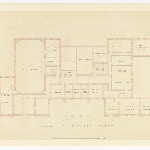 Cover image for Plan-Government House,Hobart,Domain-chamber floor.Architect,W.P.Kay