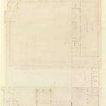 Cover image for Plan-Government House,Hobart,Domain-ground floor & outbuildings.