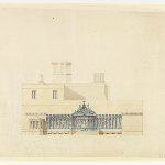 Cover image for Plan-Government House, Hobart, Domain-Side facade.