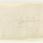 Cover image for Plan-Government House, Hobart-Domain-Two plans showing two parts of conservatory (torn)