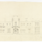 Cover image for Plan-Government House, Hobart, Domain-front facade.