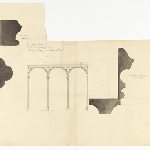 Cover image for Plan-Government House, Hobart, Domain-columns & moulding. Architect, Public Works Department
