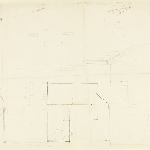 Cover image for Plan-Lieutenant White's quarters at military barracks, Hobart-and locations of other buildings