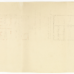 Cover image for Plan-Military Barracks, Hobart-plan of proposed alterations to staff officers' quarters