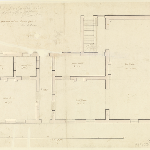 Cover image for Plan-Military Barracks, Hobart-Mess apartments and one Captain's quarters.