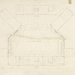 Cover image for Plan- New Town - block plan of proposed Orphan Asylum New Town