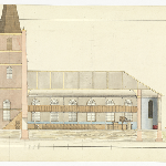 Cover image for Plan-St David's Church, Hobart Town. Architect, J. Lee Archer.