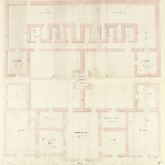 Cover image for Plan - Gaol, Hobart-proposed.  Architect, W.P.Kay