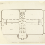 Cover image for Plan-Gaol (proposed), Hobart-for 284 prisoners. Architect, J.Lee Archer