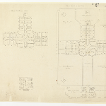 Cover image for Plan-Gaol-plans of principal and second storeys