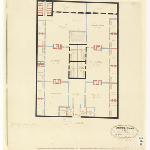 Cover image for Plan-Cascade's Factory, Hobart-ground floor. Architect, J Lee Archer, Engineer's Office