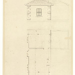 Cover image for Plan-Cascades factory, Hobart-constable's barracks.  Architect, Royal Engineer's Office. [Female Factory]
