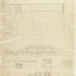 Cover image for Plan-Cascade factory, Hobart-proposed nursery to accommodate 88 women. Architect, John Twiss, Royal Engineer's Office.