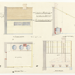 Cover image for Plan-Cascades Factory, Hobart-cookhouse at invalid depot.  Architect, Public Works Department.