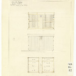 Cover image for Plan-Moveable Station-prisoner's house capable of containing 16 men