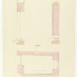 Cover image for Plan - Launceston Penal Establishment - additions to gaol and detail of cells