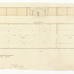 Cover image for Plan - Launceston Penal Establishment -  House of Correction - proposed stone breaking yard & shed  - W P Kay