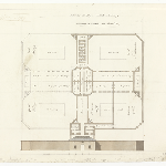 Cover image for Plan - Launceston Penal Establishment - small female factory - ground floor
