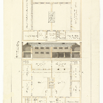 Cover image for Plan - Launceston Penal Establishment - design for a small factory or female house of correction - ground and upper floors