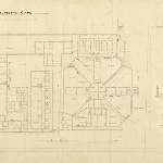 Cover image for Plan - Launceston Penal Establishment - Gaol and House of Correction - showing proposed drainage - H Ayton, Inspector of Works