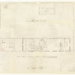 Cover image for Plan-Launceston Supreme Court & Court of Requests-Cnr. Cameron & St. John Streets. Architect, Public Works Office.