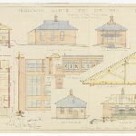 Cover image for Plan - New Town - Swanston Street Kindergarten - plan, elevation and sections of new class room
