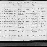 Cover image for Register of Births in Launceston and Country Districts: Bothwell to Westbury