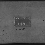 Cover image for Sorell Registry - Register of Births in the District of Sorell and Prosser's Plains