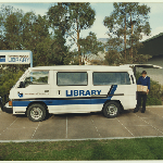 Cover image for Bookmobile photographs: No. 10 Delivery Van.