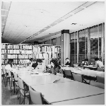 Cover image for Miscellaneous photographs - Interior views of State Library building Hobart and Glenorchy Library