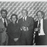 Cover image for Miscellaneous photographs - No. 96 Laurie Brown, Prof. Joske and others.