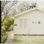 Cover image for Tasman Region photographs: No.s 8-11 - Orford-old and new Libraries.