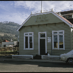 Cover image for Photograph - 35mm transparency - State Library of Tasmania - Huonville branch  - 1974