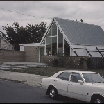 Cover image for Photograph - 35mm transparency - State Library of Tasmania - Oatlands branch - 1974