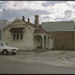 Cover image for Photograph - 35mm transparency - State Library of Tasmania - Lilydale branch in the former Lilydale Council Chambers