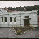 Cover image for Photograph - 35mm transparency - State Library of Tasmania - Latrobe branch - 1974