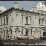 Cover image for Photograph - 35mm transparency - State Library of Tasmania - Launceston Public Library - March 1971