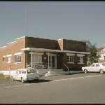 Cover image for Photograph - 35mm transparency - State Library of Tasmania - Riverside, Beaconsfield branch - March 1971