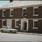 Cover image for Photograph - 35mm transparency - State Library of Tasmania - Longford  branch - 1976