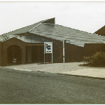 Cover image for Mersey Region photographs: No. 12 Ulverstone-new library.