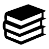 Stack of books icon