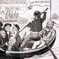 The political drama. No. 33 the ministers and their cronies off to Botany Bay, and the Dorchester men returning