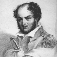 19thC drawn portrait of Joseph Holt