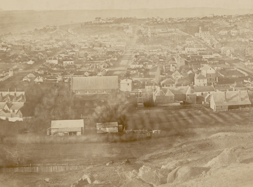 Photograph panorama of Launceston