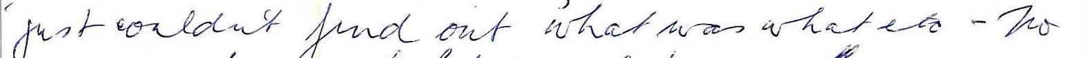 Part of a letter. Text illegible