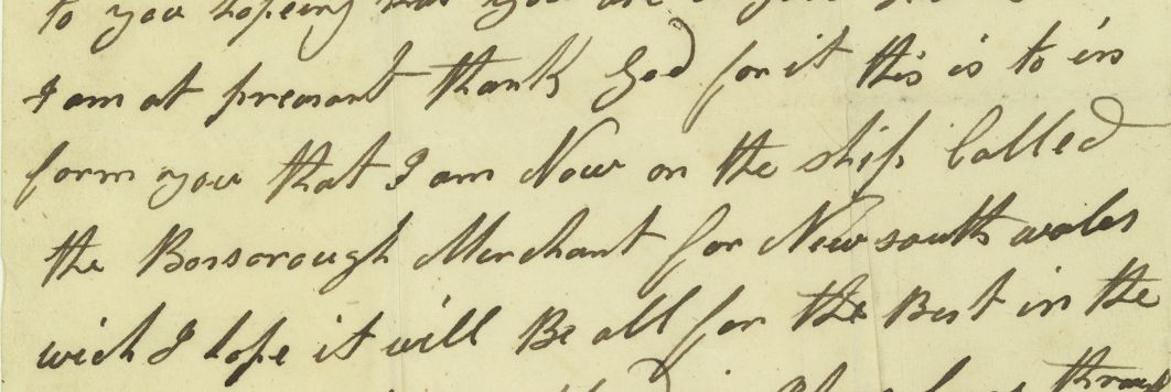 An old piece of paper with cursive text on it. Text illegible.